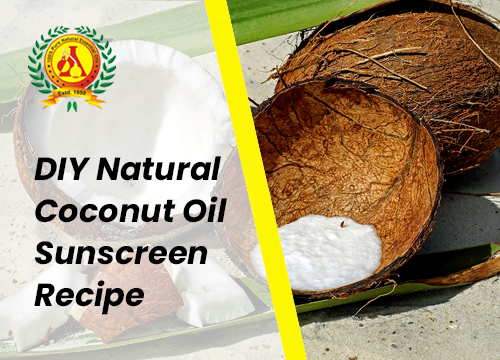 DIY Natural Coconut Oil Sunscreen Recipe